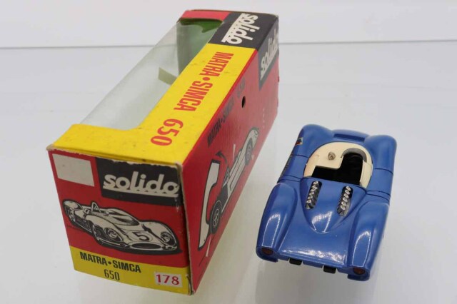 ミニカーショップ ケンボックス solido☆178☆MATRA SIMCA (青/白) ※仏