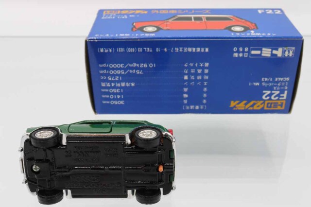 ミニカーショップ ケンボックス ダンディ☆F22☆モーリスミニクーパーS