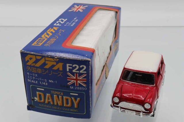 ミニカーショップ ケンボックス ダンディ☆F22☆モーリスミニクーパーS