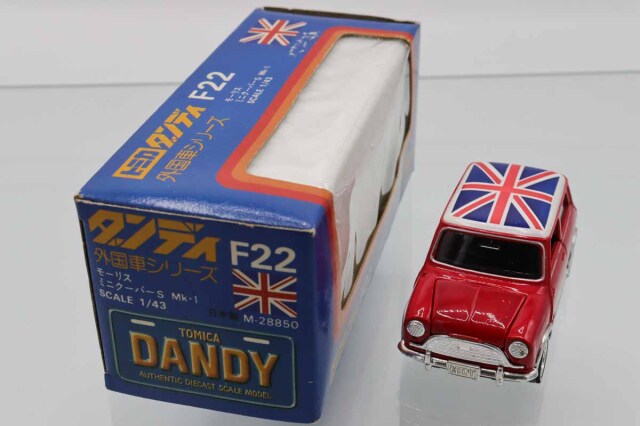 ミニカーショップ ケンボックス ダンディ☆F22☆モーリスミニクーパーS