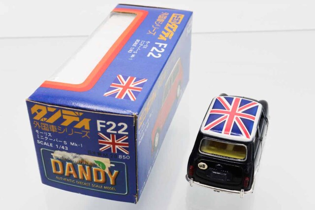 ミニカーショップ ケンボックス ダンディ☆F22☆モーリスミニクーパーS