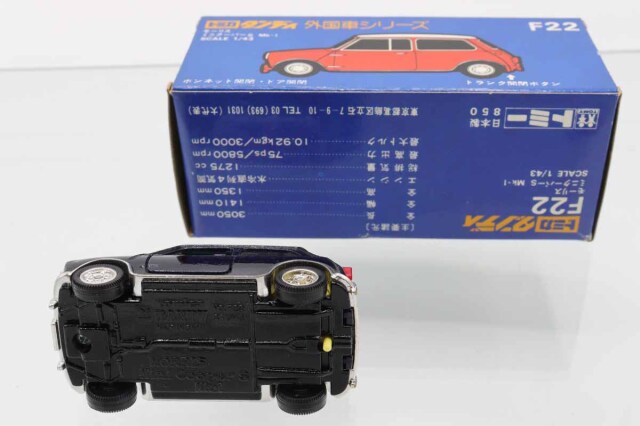 ミニカーショップ ケンボックス ダンディ☆F22☆モーリスミニクーパーS