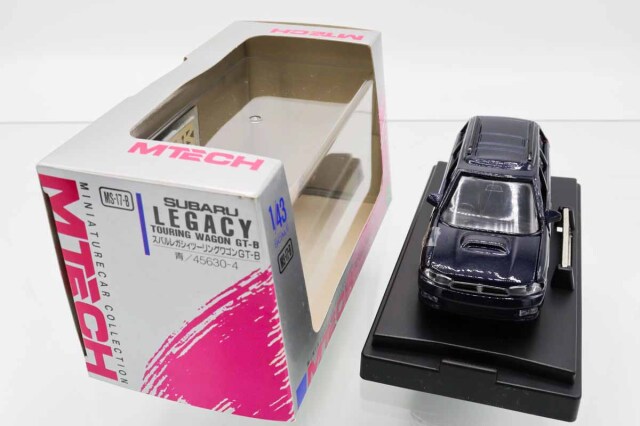 ミニカーショップ ケンボックス エムテック☆MS-17-B☆スバルレガシィ