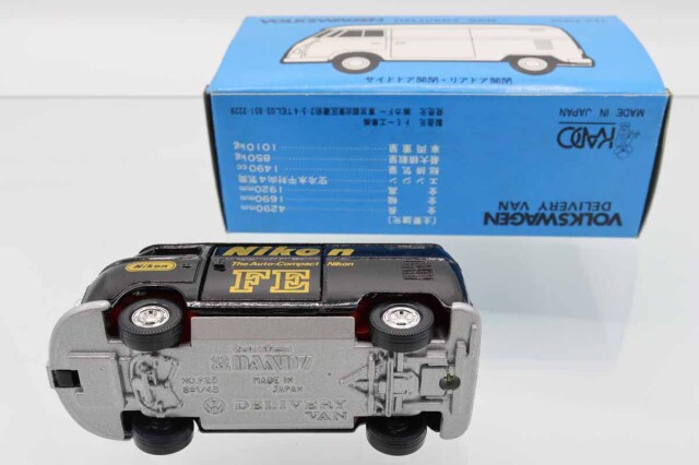 カドー 1/43 フォルクスワーゲン デリバリーバン Nikon ミニカーショップ ケンボックス カドーフォルクスワーゲンデリバリー