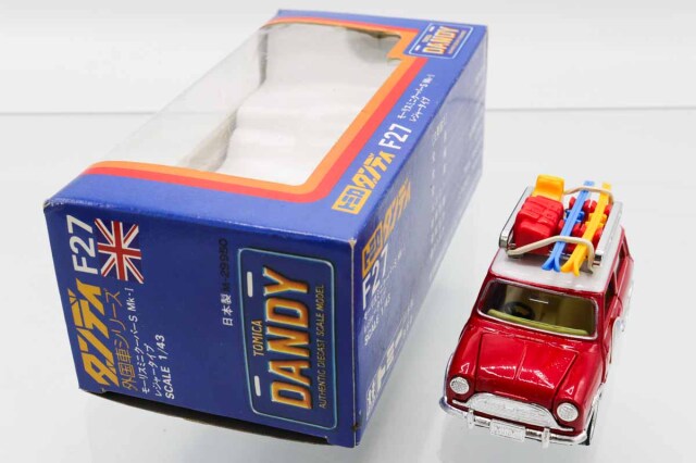 ミニカーショップ ケンボックス ダンディ☆F27☆モーリスミニクーパーS