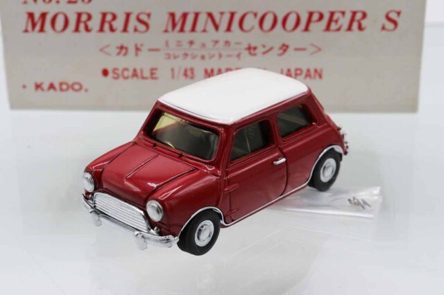 ミニカーショップ ケンボックス カドー☆NO.25☆モーリスミニクーパー