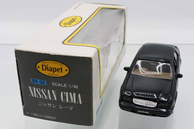 ミニカーショップ ケンボックス ダイヤペット☆SV-32☆日産シーマ(濃緑