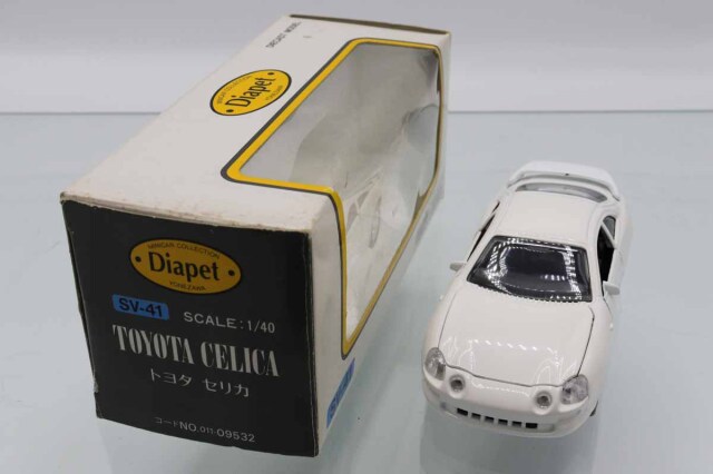 ミニカーショップ ケンボックス ダイヤペット☆SV-41☆トヨタセリカ(白