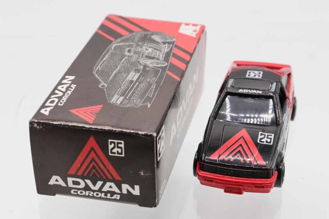 トミカ特注（日本製）　トヨタカローラレビンAE86(ADVAN) アド特注 ミニカーショップ ケンボックス トミカ特注（日本製）トヨタカローラ