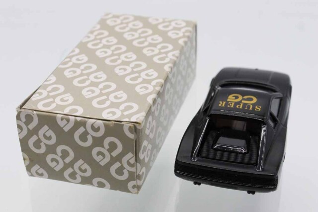 SUPER CG 黒ミニカー 箱付き テスタロッサ 非売品　限定 ミニカーショップ ケンボックス トミカ特注（日本製）フェラーリ
