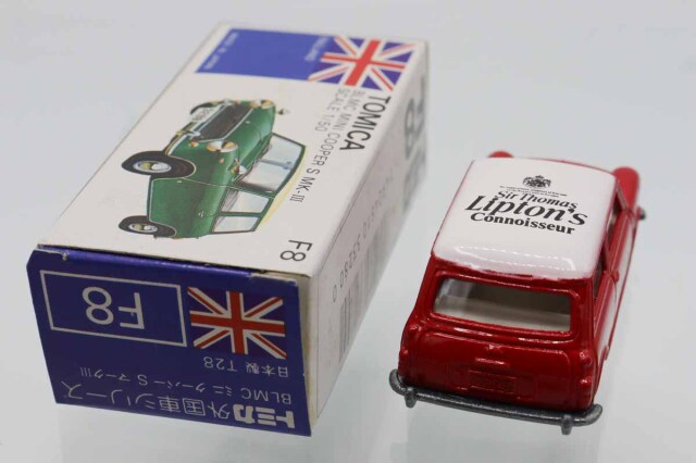 ミニカーショップ ケンボックス トミカ 青箱☆F8☆BLMCミニクーパー S