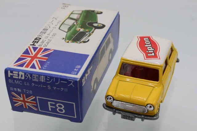 ミニカーショップ ケンボックス トミカ 青箱☆F8☆BLMCミニクーパー S