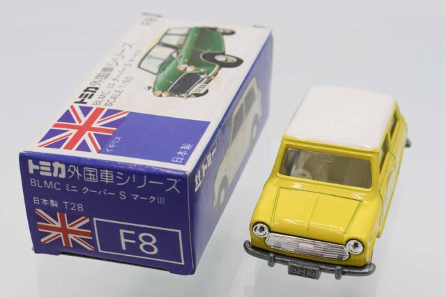 ミニカーショップ ケンボックス トミカ 青箱☆F8☆BLMCミニクーパー S