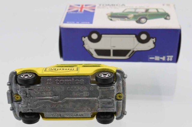 ミニカーショップ ケンボックス トミカ 青箱☆F8☆BLMCミニクーパー S