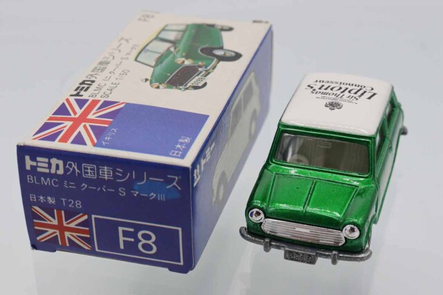 ミニカーショップ ケンボックス トミカ 青箱☆F8☆BLMCミニクーパー S