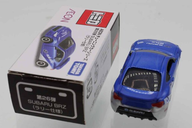 ミニカーショップ ケンボックス トミカ イオン特注スバルBRZ ラリー