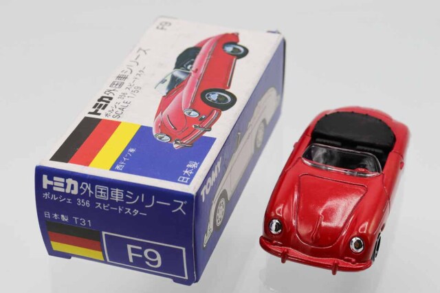 ミニカーショップ ケンボックス トミカ 青箱☆F9☆ポルシェ356