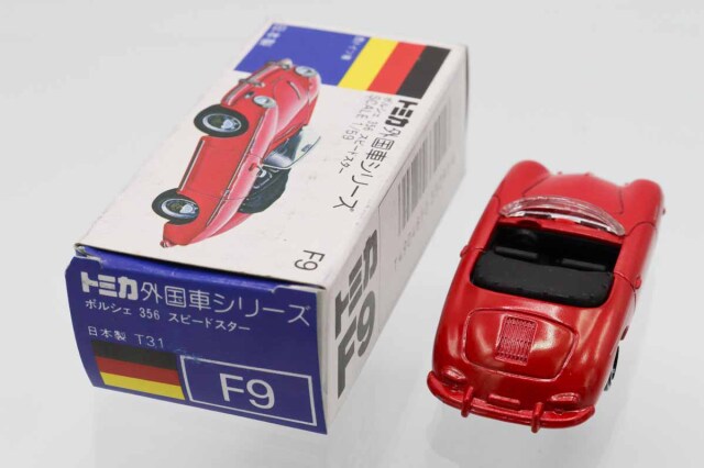 ミニカーショップ ケンボックス トミカ 青箱☆F9☆ポルシェ356