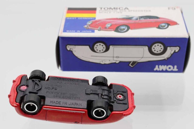 ミニカーショップ ケンボックス トミカ 青箱☆F9☆ポルシェ356