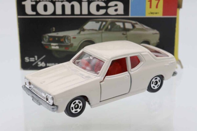 ミニカーショップ ケンボックス トミカ 黒箱☆17☆日産チェリー F-II