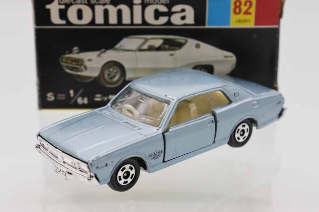 ミニカーショップ ケンボックス トミカ 黒箱☆82☆日産スカイライン