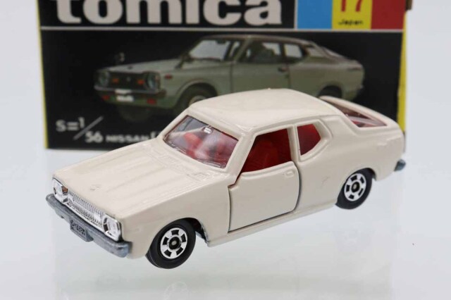 ミニカーショップ ケンボックス トミカ 黒箱☆17☆日産チェリー F-II