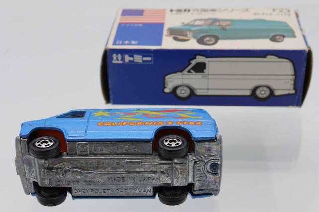 ミニカーショップ ケンボックス トミカ 青箱☆F23☆シボレー