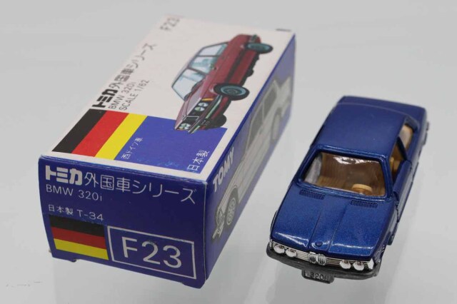 ミニカーショップ ケンボックス トミカ 青箱☆F23☆BMW 320i(青