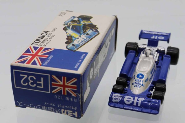 ミニカーショップ ケンボックス トミカ 青箱☆F32☆タイレル P34