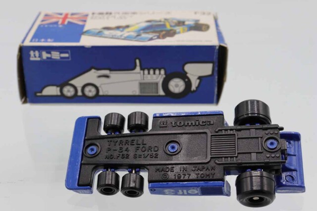 ミニカーショップ ケンボックス トミカ 青箱☆F32☆タイレル P34