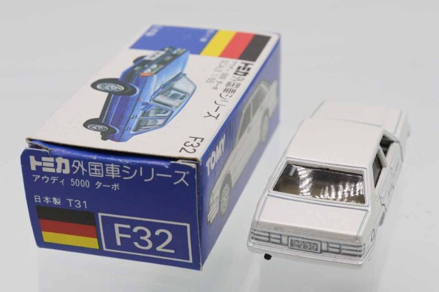 ミニカーショップ ケンボックス トミカ 青箱☆F32☆アウディ5000ターボ