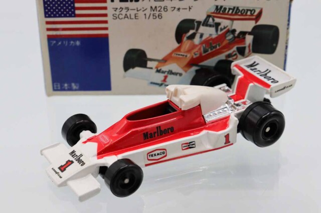 『お宝年代物トミカ‼︎マクラーレン M26 FORD 3台セット（未使用品）』 ミニカーショップ ケンボックス トミカ 青箱☆F39☆マクラーレンM26