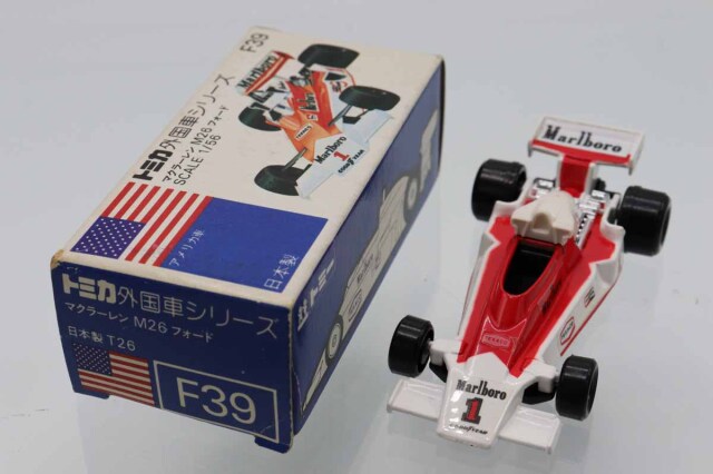 ミニカーショップ ケンボックス トミカ 青箱☆F39☆マクラーレンM26
