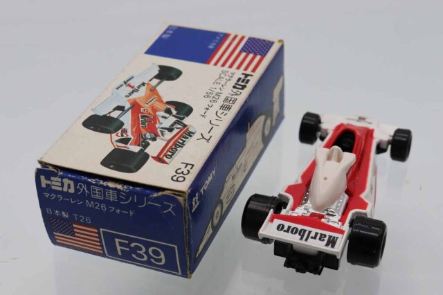 『お宝年代物トミカ‼︎マクラーレン M26 FORD 3台セット（未使用品）』 ミニカーショップ ケンボックス トミカ 青箱☆F39☆マクラーレンM26