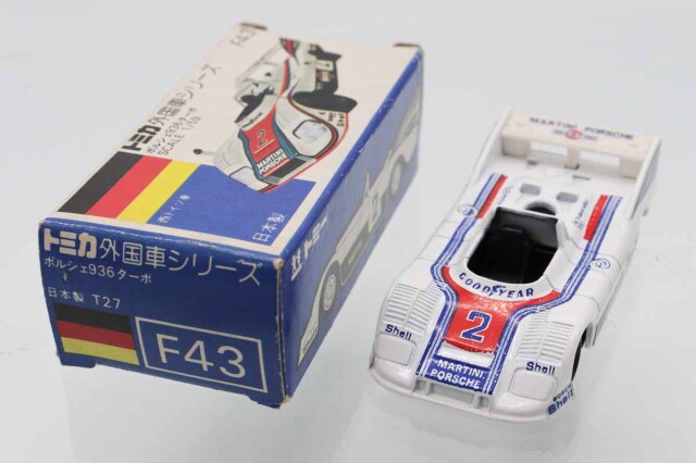 ミニカーショップ ケンボックス トミカ 青箱☆F43☆ポルシェ936ターボ