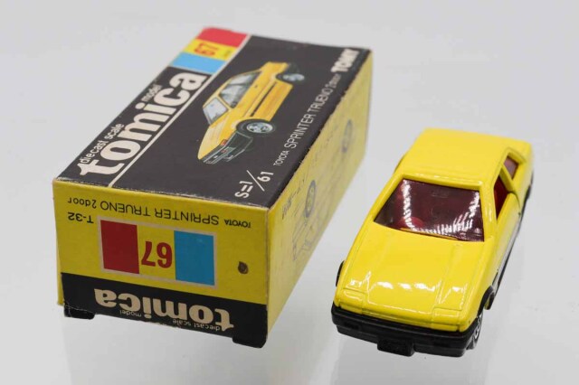 ミニカーショップ ケンボックス トミカ 黒箱☆67☆トヨタスプリンター