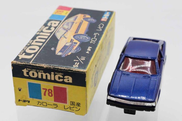 ミニカーショップ ケンボックス トミカ 黒箱☆78☆トヨタカローラ