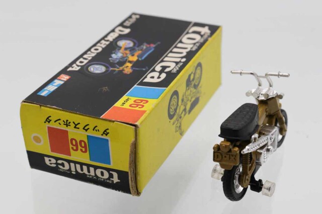ミニカーショップ ケンボックス トミカ 黒箱☆66☆ホンダダックス(薄茶