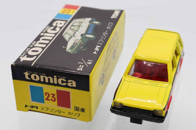 黒箱トミカまとめ売り　No.23トヨタスプリンターカリブ 4台セッ卜 ミニカーショップ ケンボックス トミカ 黒箱☆23-3-3☆トヨタ