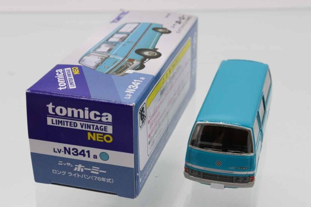 トミカリミテッドヴィンテージネオ　ニッサン　キャラバン・ホーミー　2台セット ミニカーショップ ケンボックス トミカリミテッドヴィンテージネオ☆LV