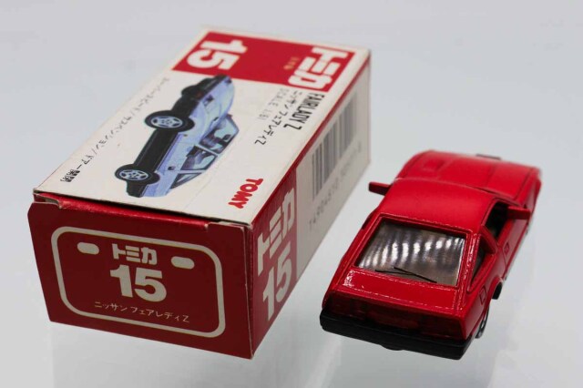 ミニカーショップ ケンボックス トミカ 赤箱(日本製)☆15-4-3☆日産