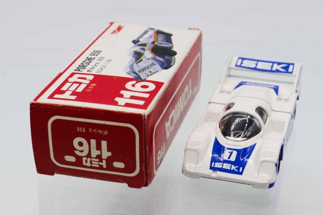ミニカーショップ ケンボックス トミカ 赤箱(日本製)☆116☆ポルシェ
