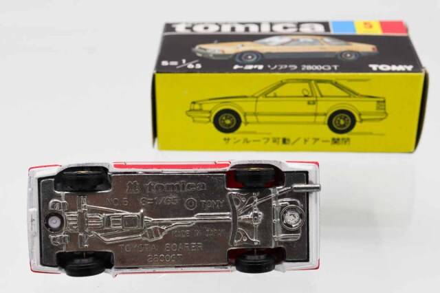 ミニカーショップ ケンボックス トミカ 黒箱☆5☆トヨタソアラ 2800GT