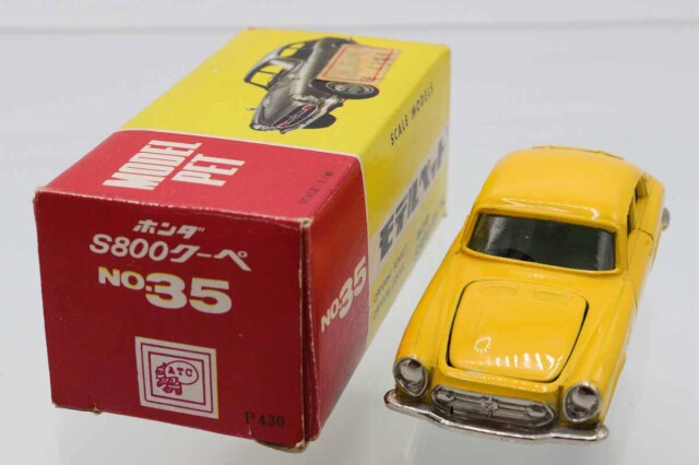 ミニカーショップ ケンボックス モデルペット☆35☆ホンダS800クーペ