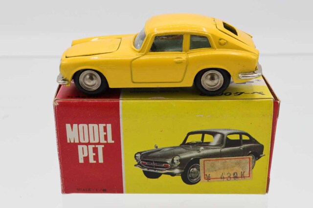 ミニカーショップ ケンボックス モデルペット☆35☆ホンダS800クーペ