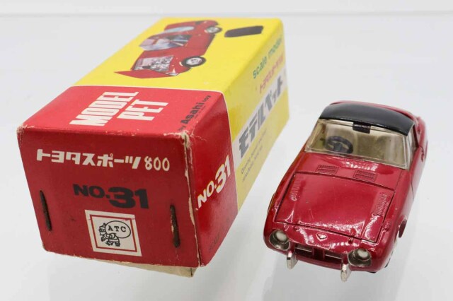 ミニカーショップ ケンボックス モデルペット☆31☆トヨタスポーツ 800