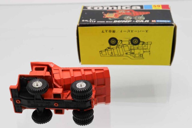 ミニカーショップ ケンボックス トミカ 黒箱☆59☆日立ダンプ・カー