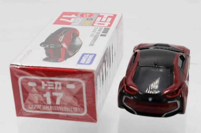 【中古】「未使用品」トミカ No.17  i8 (箱) ミニカーショップ ケンボックス トミカ 赤箱☆17☆BMW i8(初回特別仕様