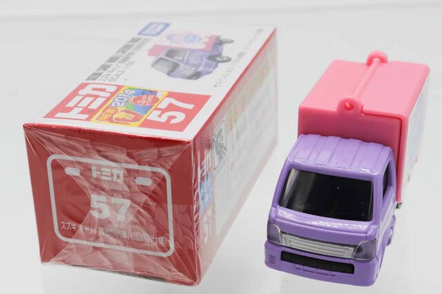 ミニカーショップ ケンボックス トミカ 赤箱☆57☆スズキキャリイ 移動