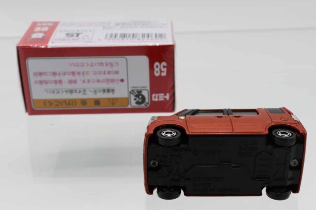 トミカ　赤箱 ミニカーショップ ケンボックス トミカ 赤箱☆58☆ダイハツウェイク